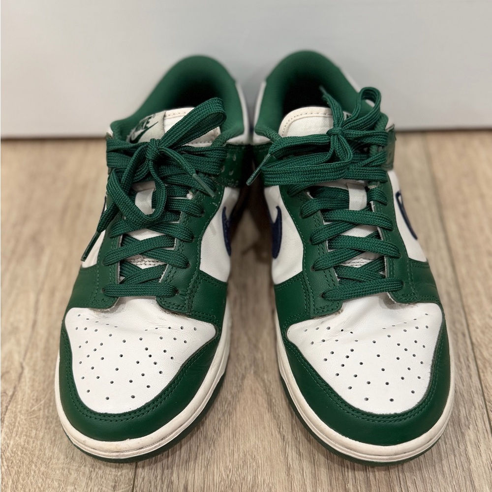 Nike Dunk Low Gorge Green and Midnight Navy US 8 Women’s